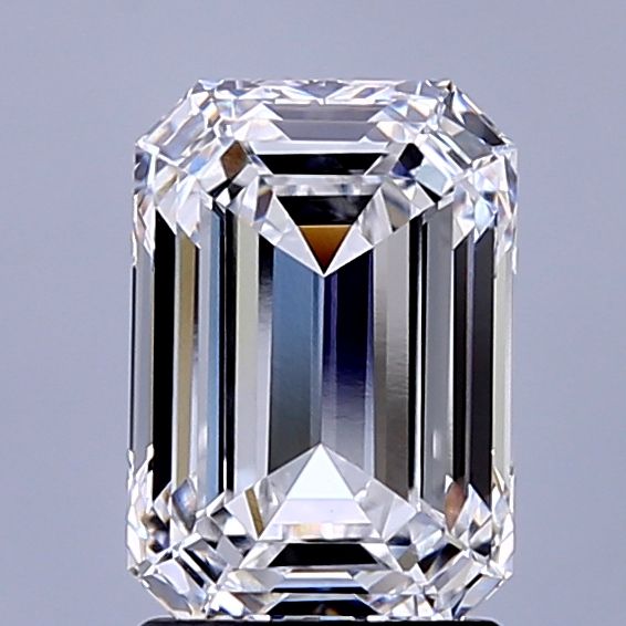 2.27 ct. emerald Lab Grown Diamond front image