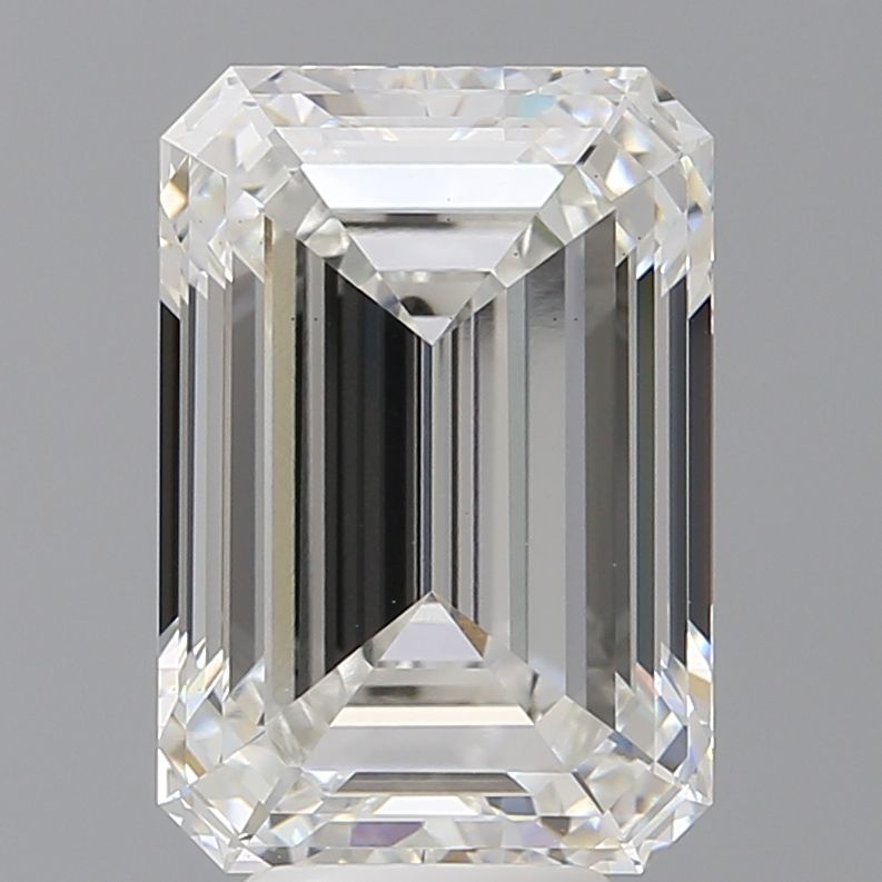 6.56 ct. emerald Lab Grown Diamond front image