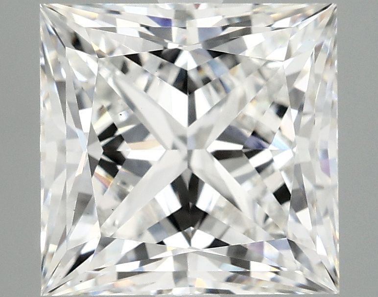 4.17 ct. princess Lab Grown Diamond front image
