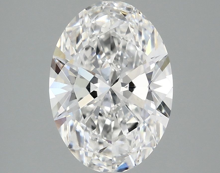 2.10 ct. oval Lab Grown Diamond front image