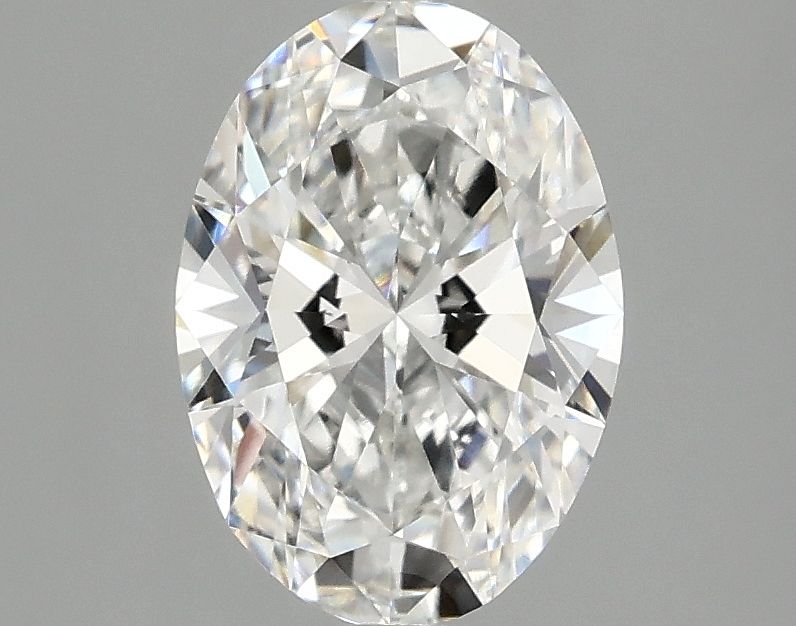 1.38 ct. oval Lab Grown Diamond front image