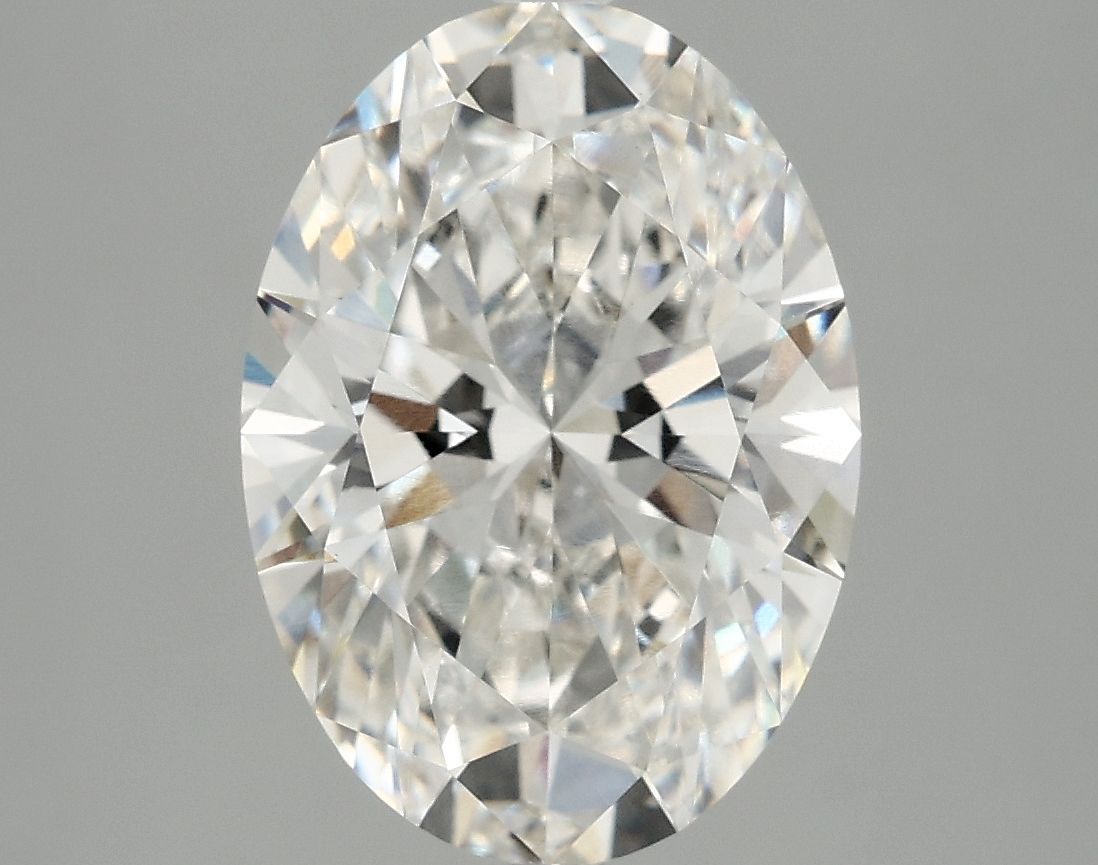 4.09 ct. oval Lab Grown Diamond front image