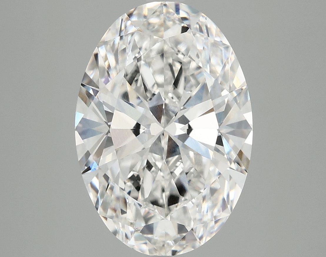 4.05 ct. oval Lab Grown Diamond front image