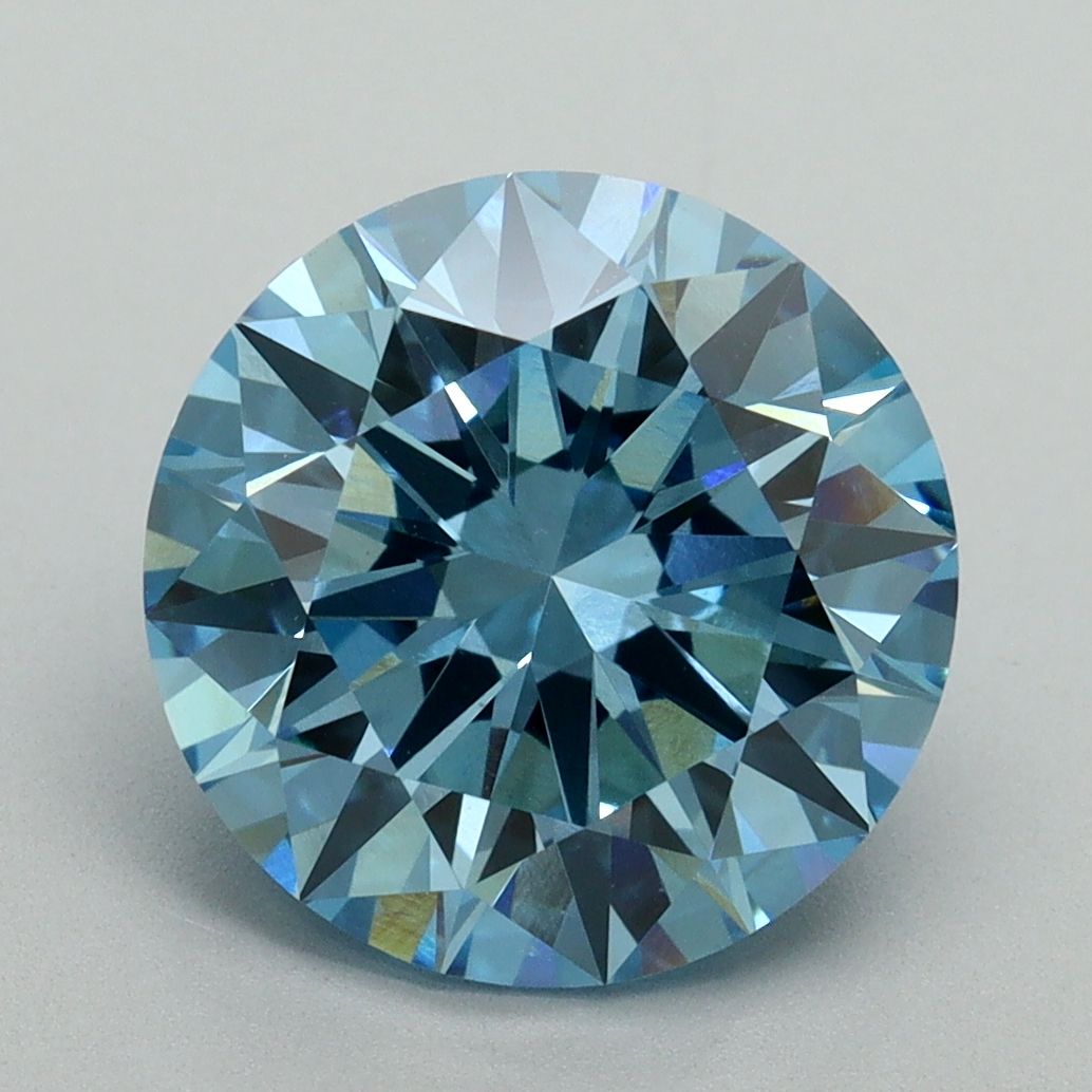 4.10 ct. round Lab Grown Diamond front image