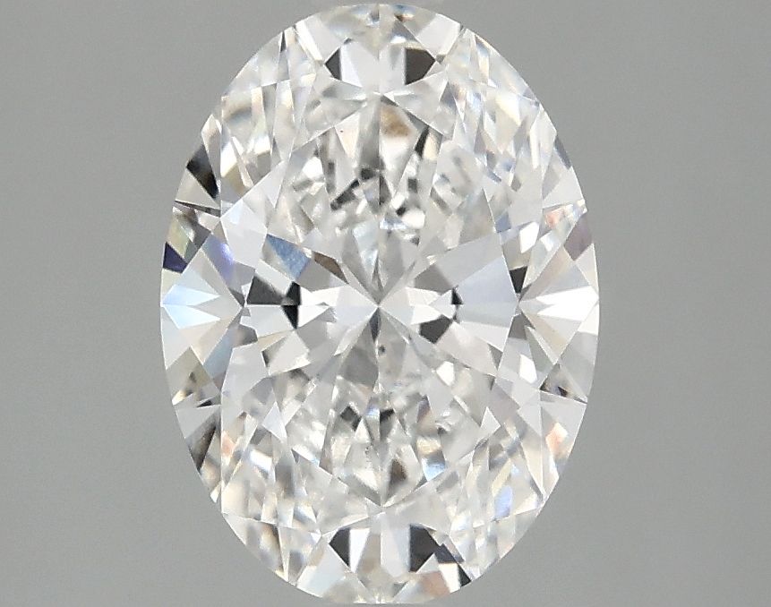 2.10 ct. oval Lab Grown Diamond front image