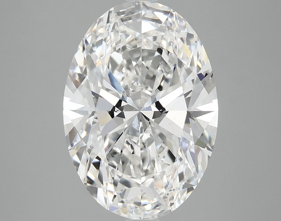 3.77 ct. oval Lab Grown Diamond front image