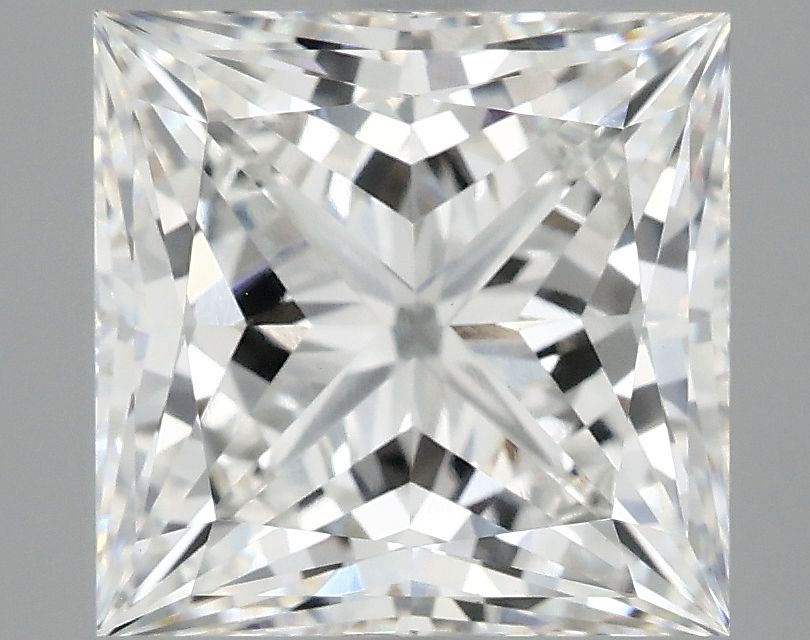 4.19 ct. princess Lab Grown Diamond front image