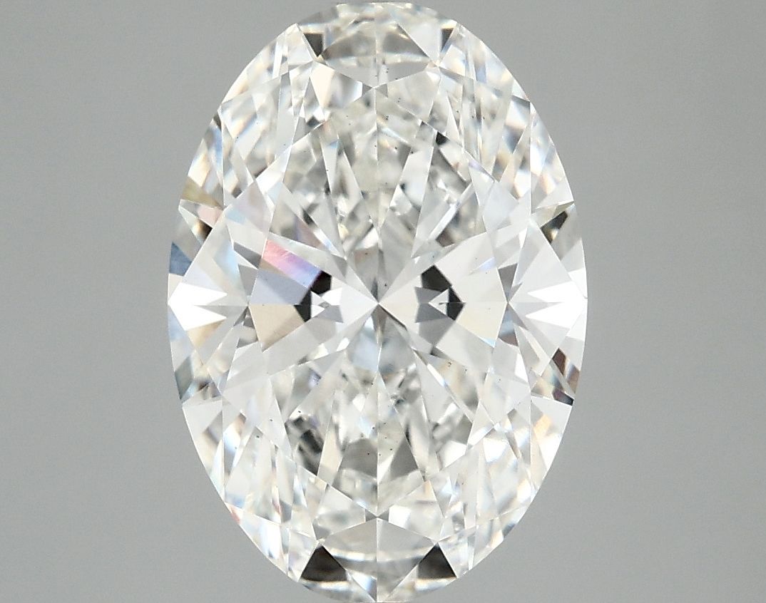 3.90 ct. oval Lab Grown Diamond front image