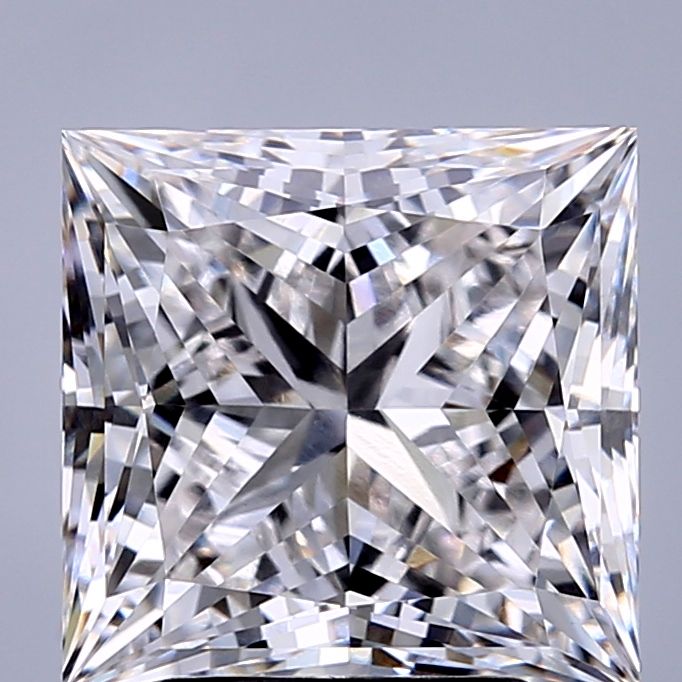 3.29 ct. princess Lab Grown Diamond front image