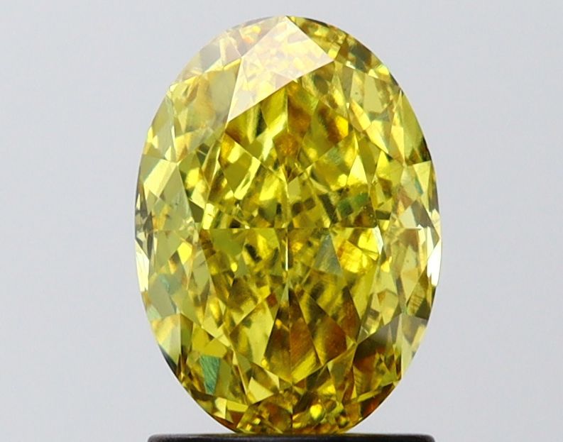 1.78 ct. oval Lab Grown Diamond front image