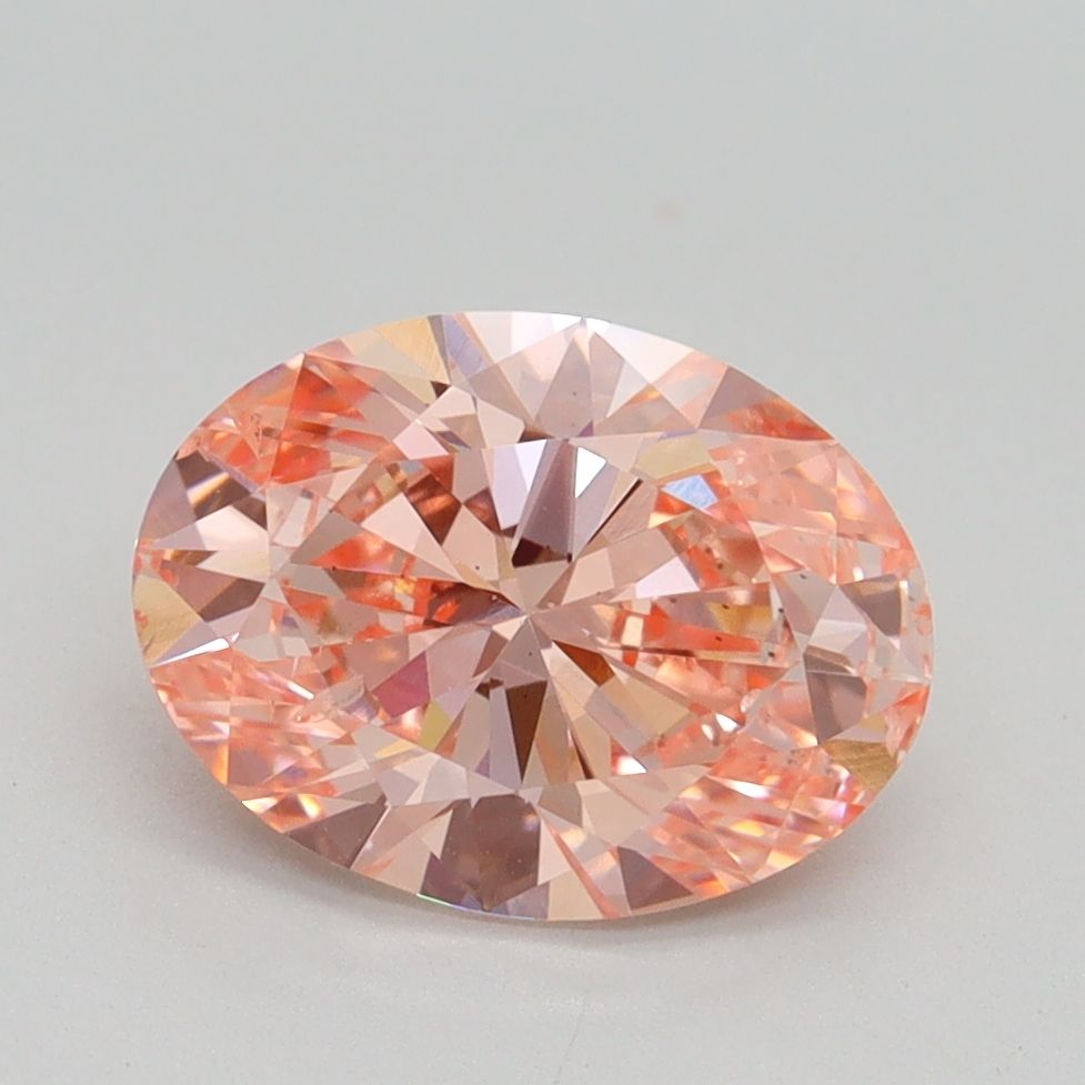 2.01 ct. oval Lab Grown Diamond front image
