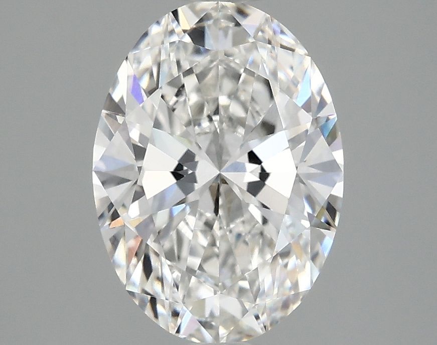 2.01 ct. oval Lab Grown Diamond front image