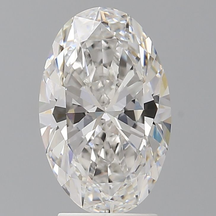 3.04 ct. oval Lab Grown Diamond front image