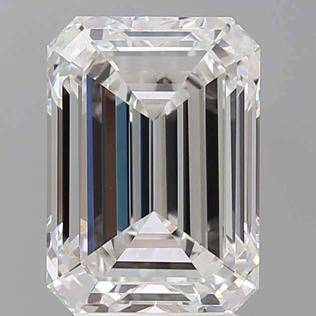 4.04 ct. emerald Lab Grown Diamond front image