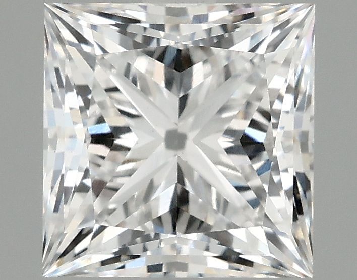 2.10 ct. princess Lab Grown Diamond front image
