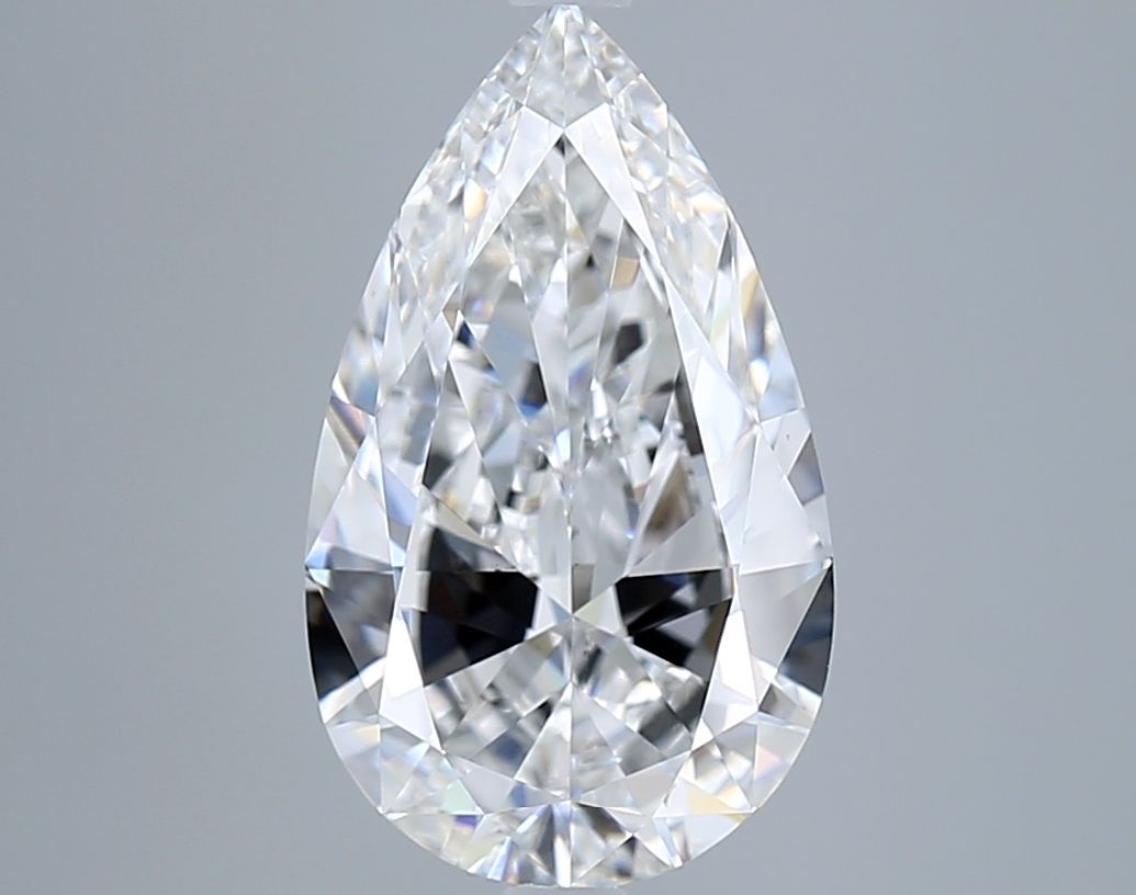 3.01 carat e VS1 EX Cut IGI pear diamond
