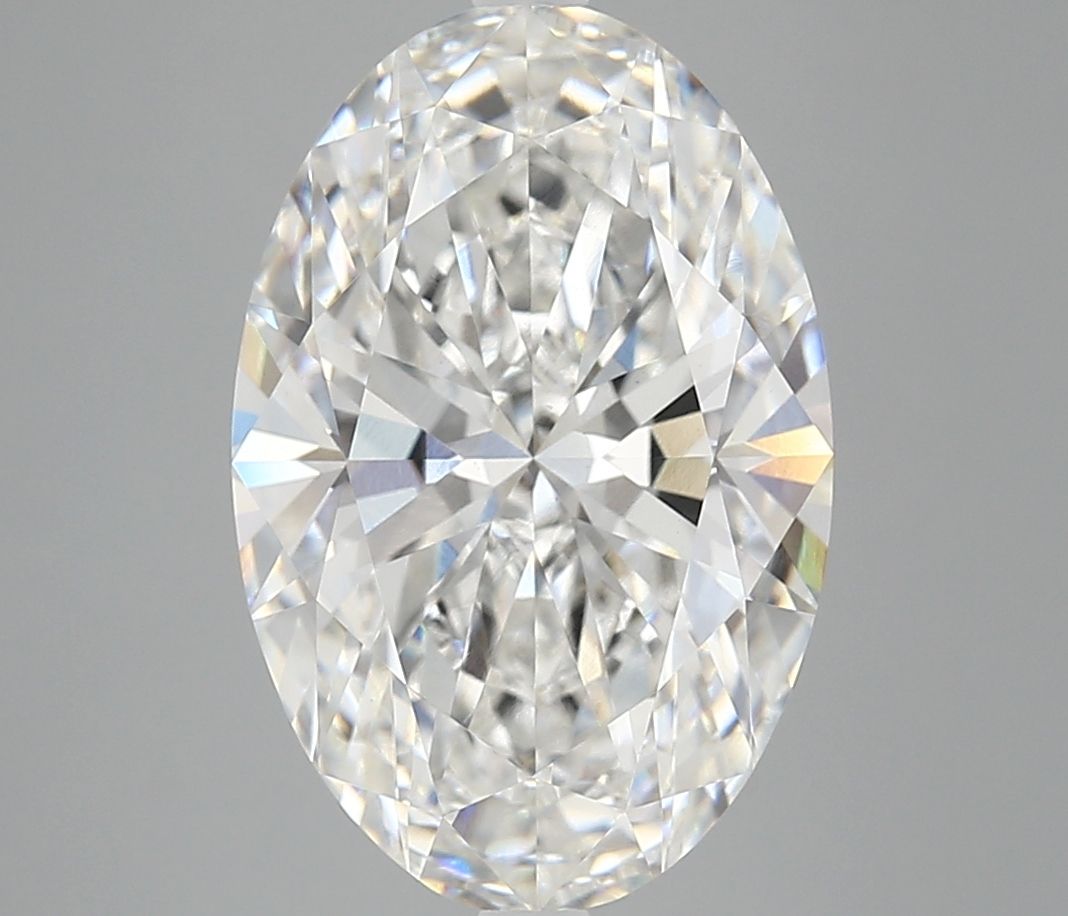 6.09 ct. oval Lab Grown Diamond front image