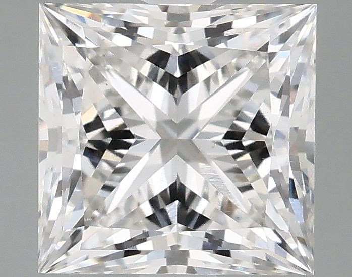 2.10 ct. princess Lab Grown Diamond front image