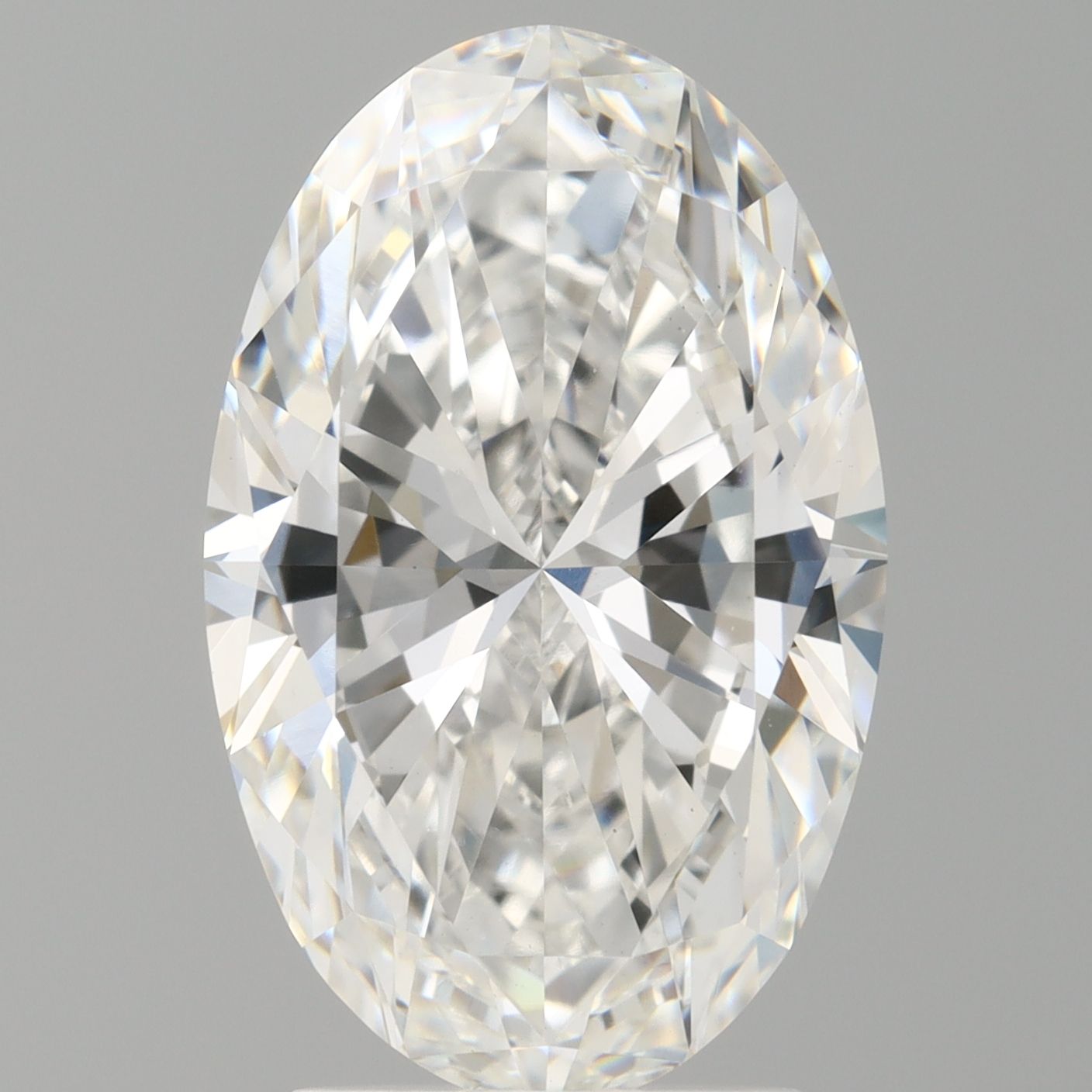3.01 ct. oval Lab Grown Diamond front image