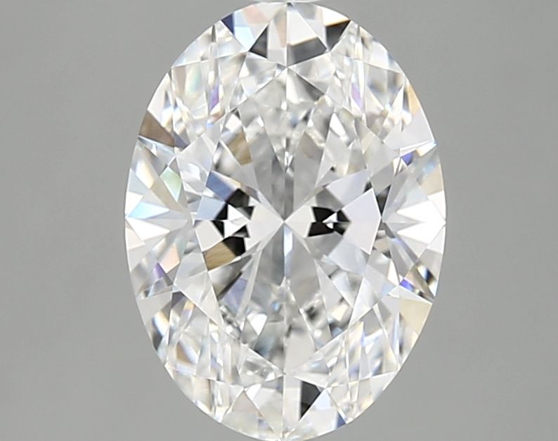 2.10 ct. oval Lab Grown Diamond front image
