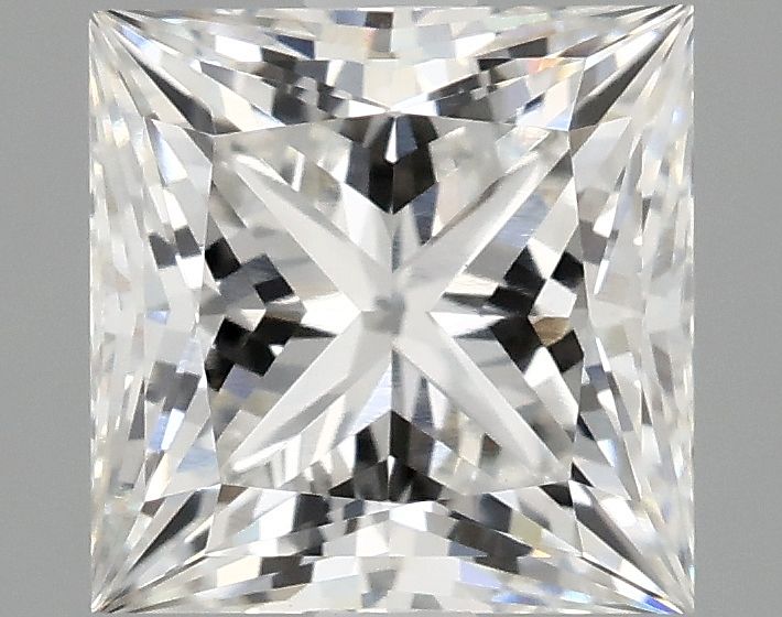 2.10 ct. princess Lab Grown Diamond front image