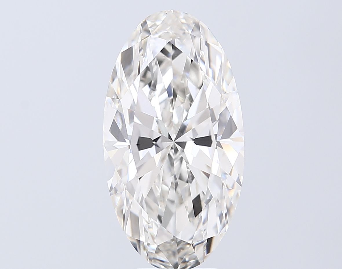 5.04 ct. oval Lab Grown Diamond front image