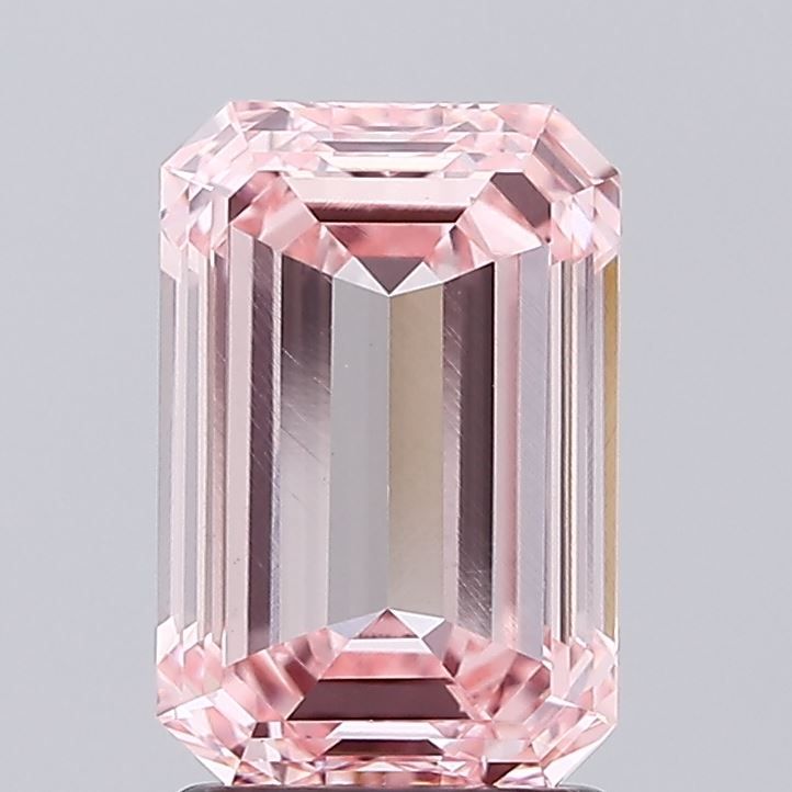 2.45 ct. emerald Lab Grown Diamond front image