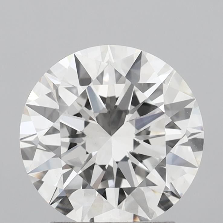 2.50 ct. round Lab Grown Diamond front image