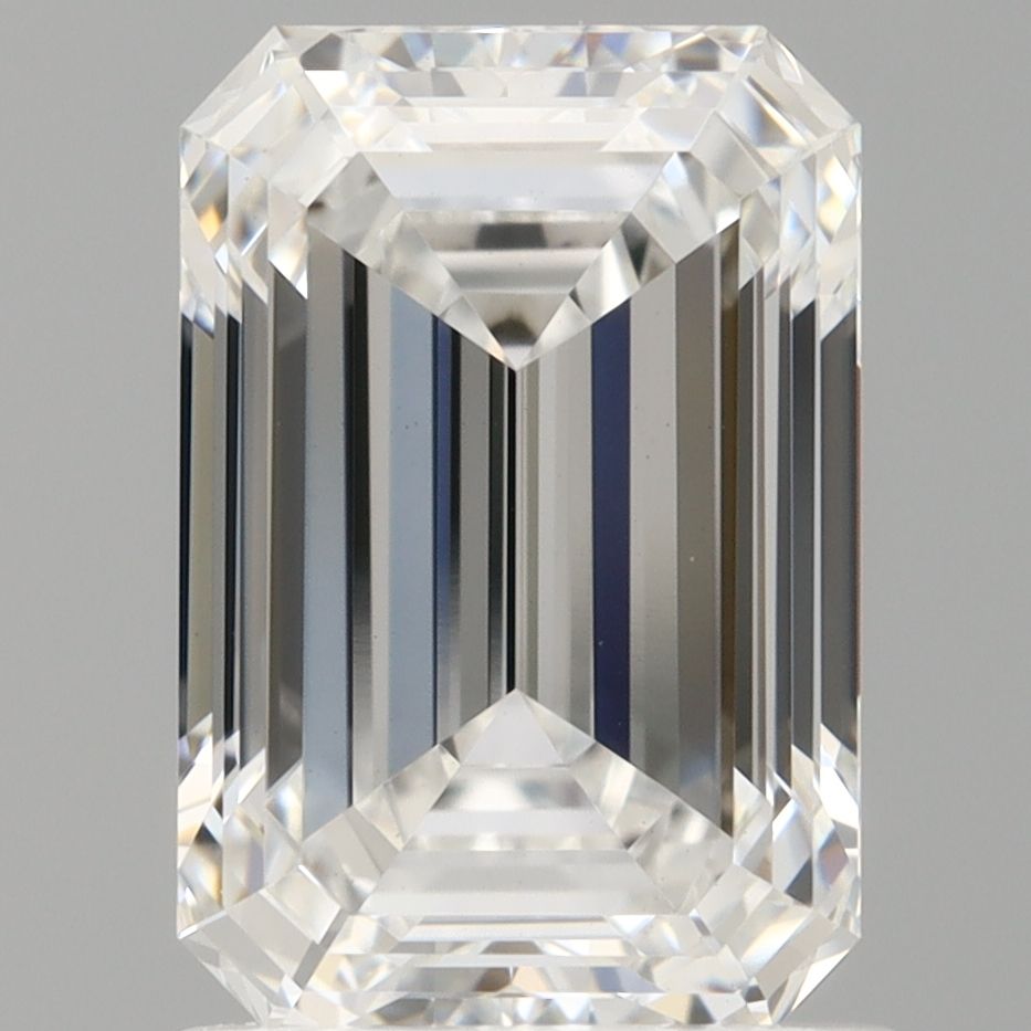 1.55 ct. emerald Lab Grown Diamond front image