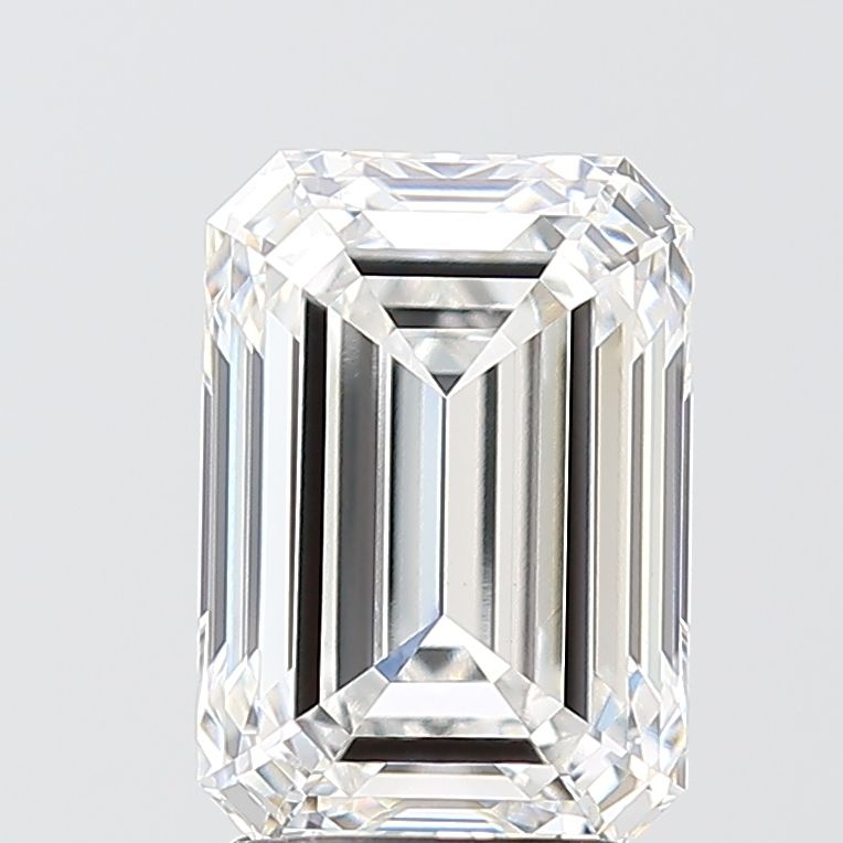 3.04 ct. emerald Lab Grown Diamond front image
