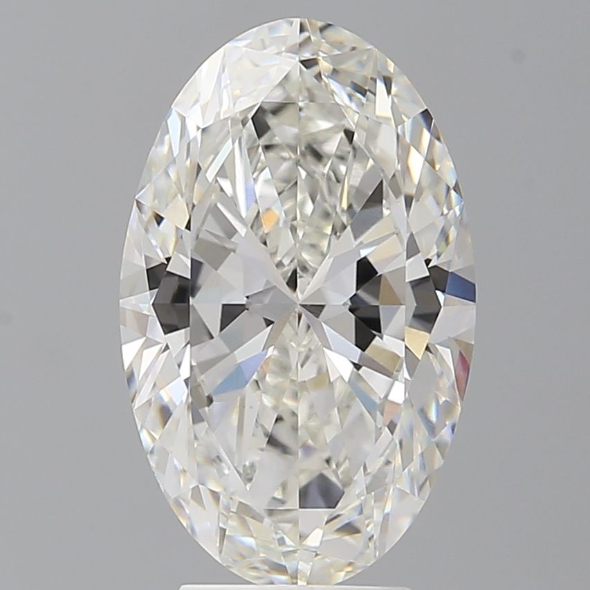 4.50 ct. oval Lab Grown Diamond front image