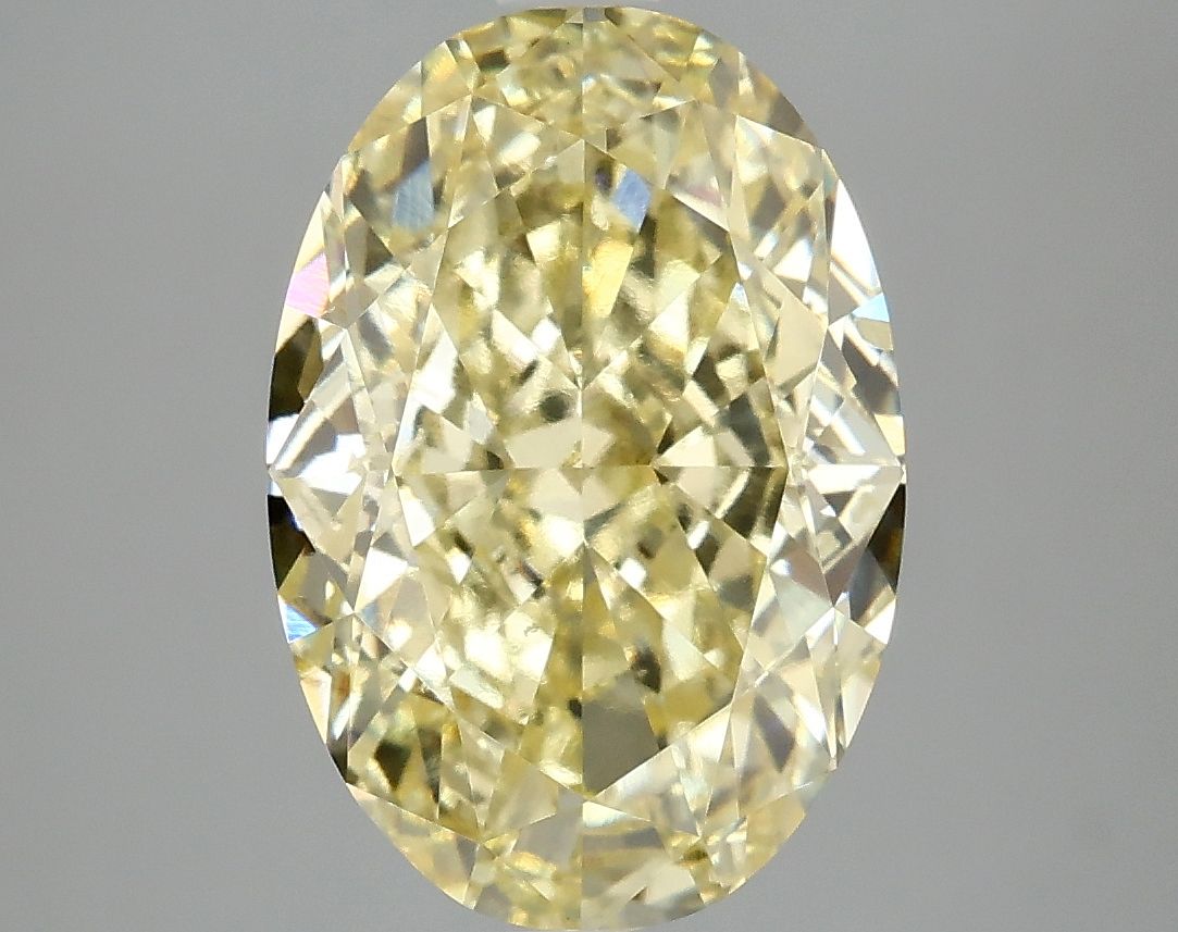 5.09 ct. oval Lab Grown Diamond front image