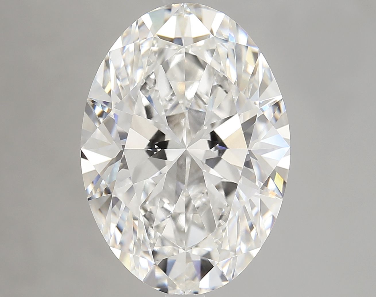 7.07 ct. oval Lab Grown Diamond front image