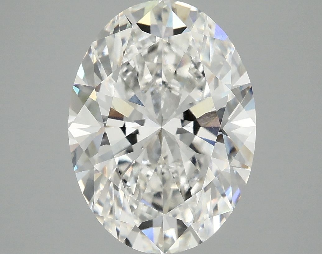 4.05 ct. oval Lab Grown Diamond front image