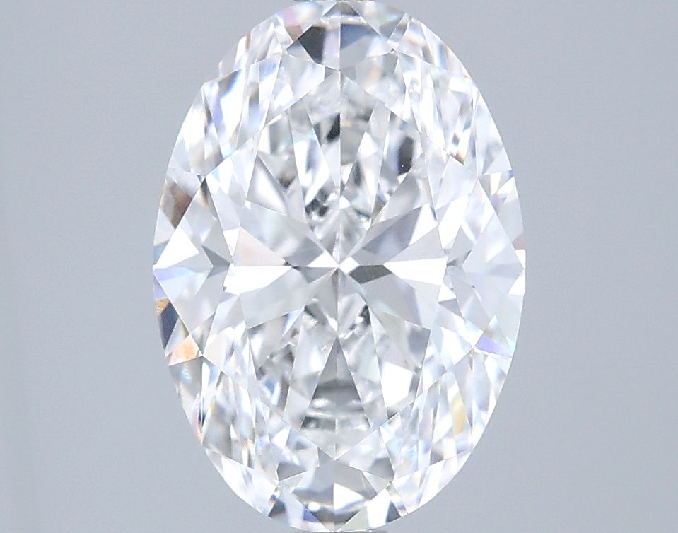 3.01 ct. oval Lab Grown Diamond front image