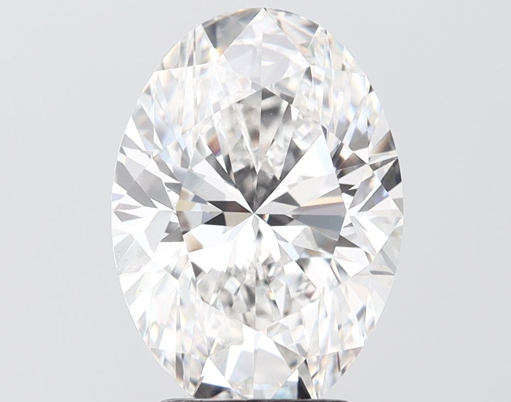 4.02 ct. oval Lab Grown Diamond front image