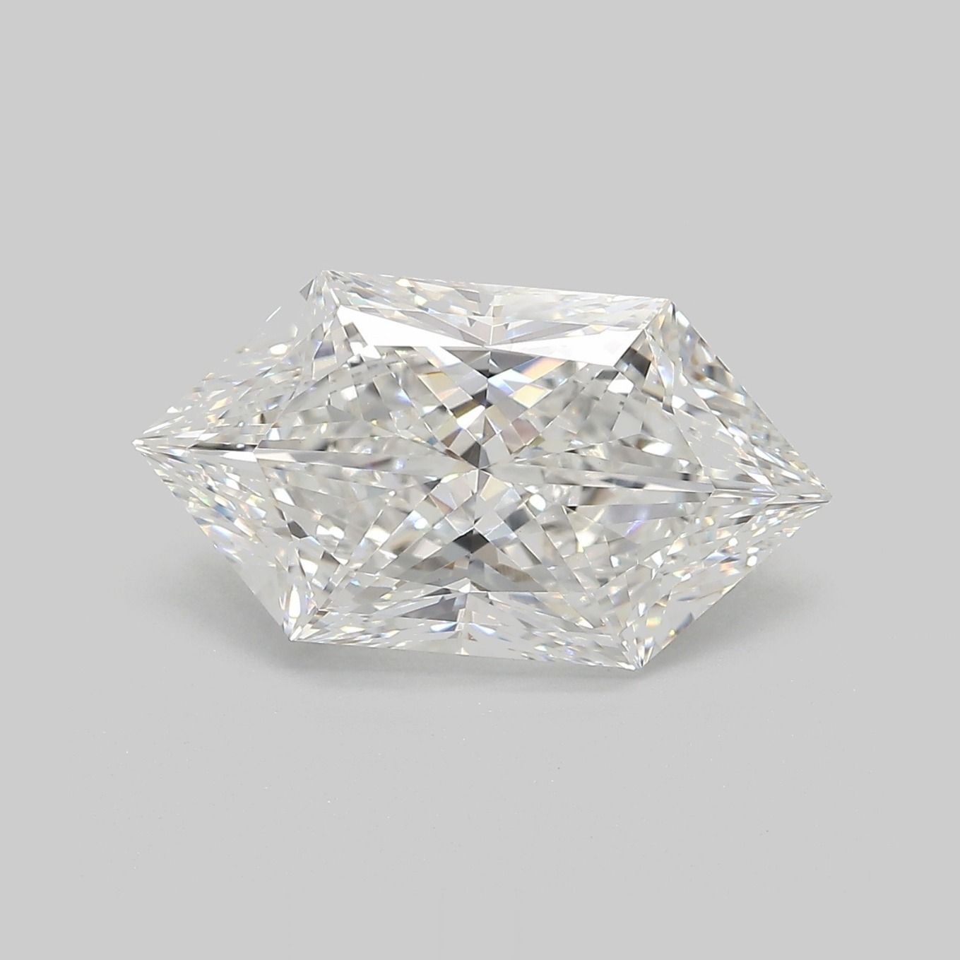 5.08 ct lab-grown Hexagonal Diamond