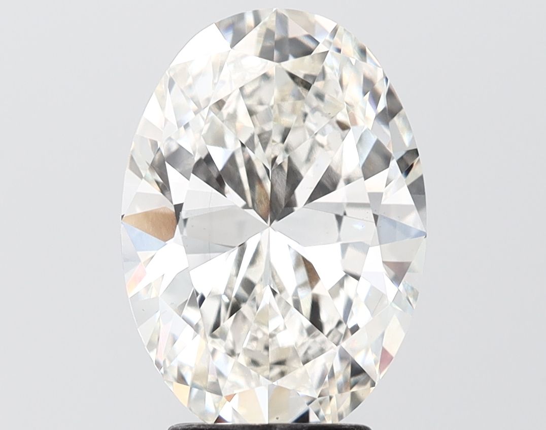 4.03 ct. oval Lab Grown Diamond front image