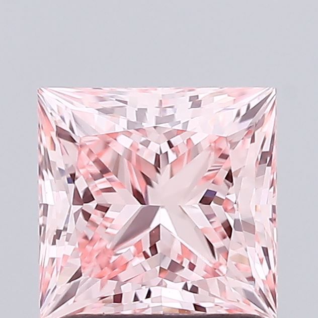 1.57 ct. princess Lab Grown Diamond front image