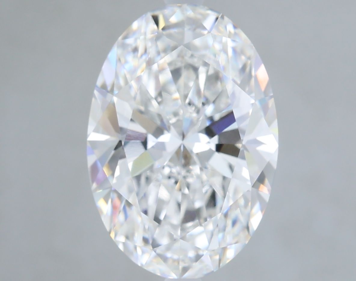 5.02 ct. oval Lab Grown Diamond front image