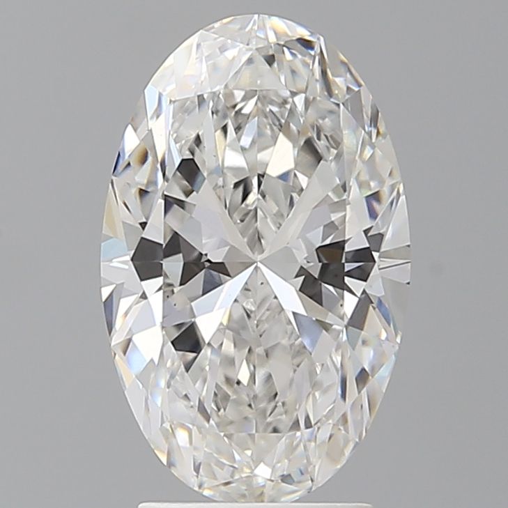 3.05 ct. oval Lab Grown Diamond front image