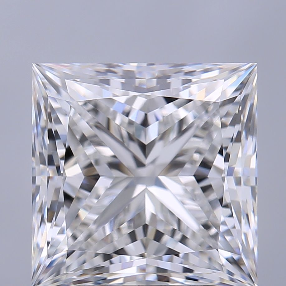 3.75 ct. princess Lab Grown Diamond front image