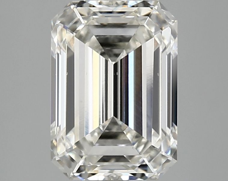 3.10 ct. emerald Lab Grown Diamond front image