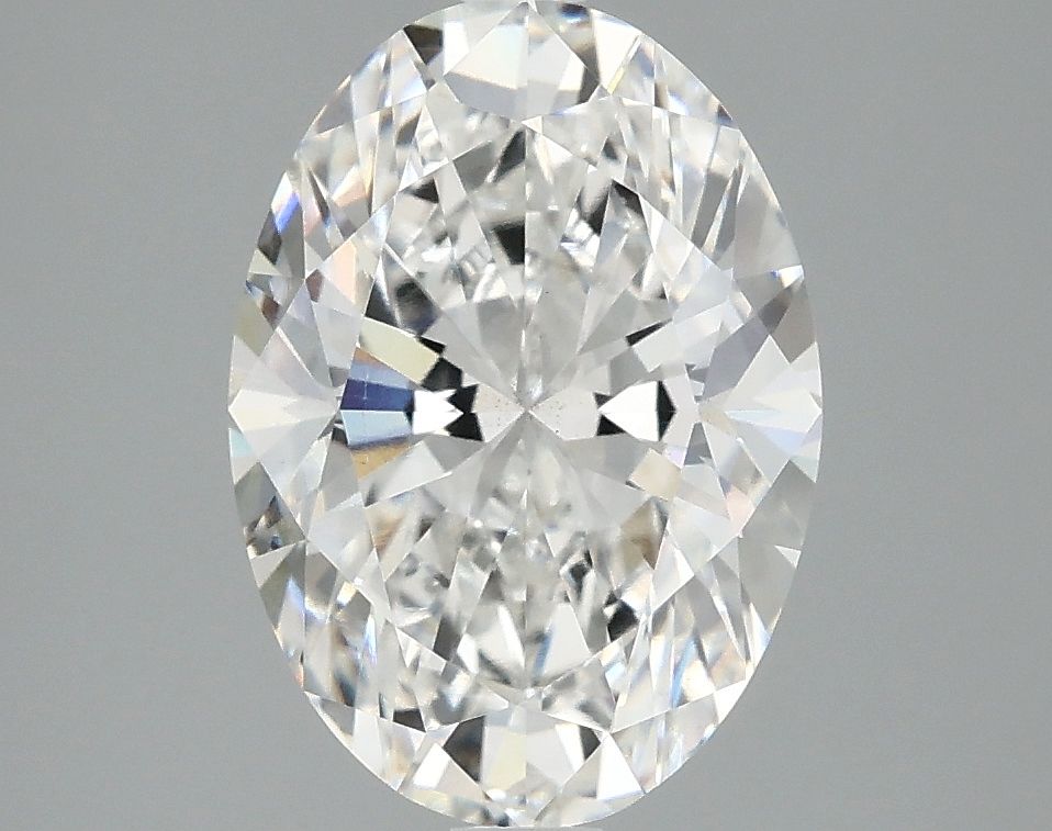 3.02 ct. oval Lab Grown Diamond front image