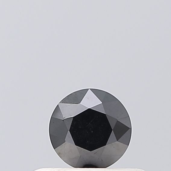0.28 Carat Round Diamond Black VVS2