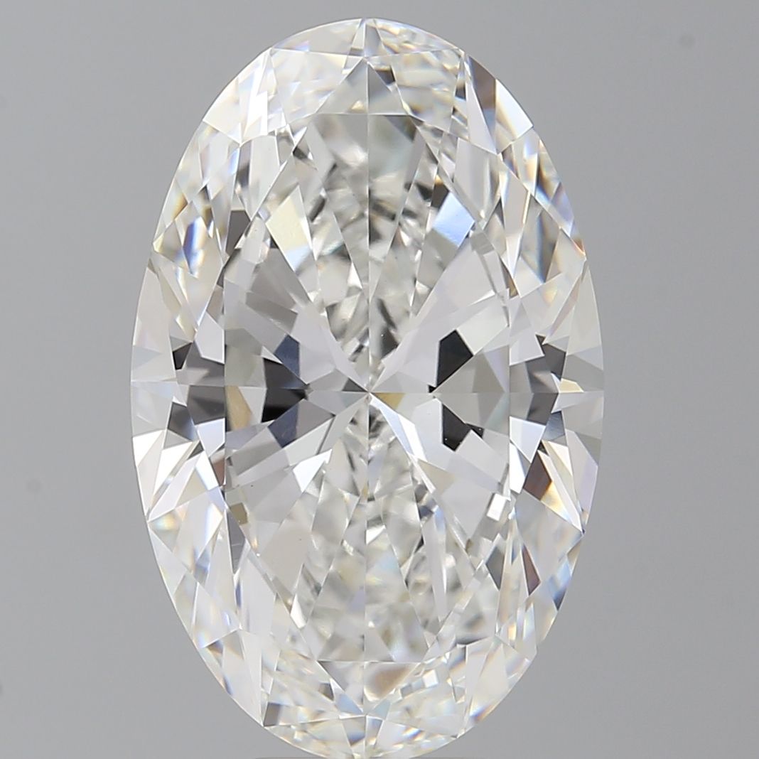 9.54 ct. oval Lab Grown Diamond front image