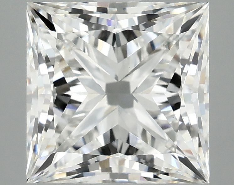 3.90 ct. princess Lab Grown Diamond front image