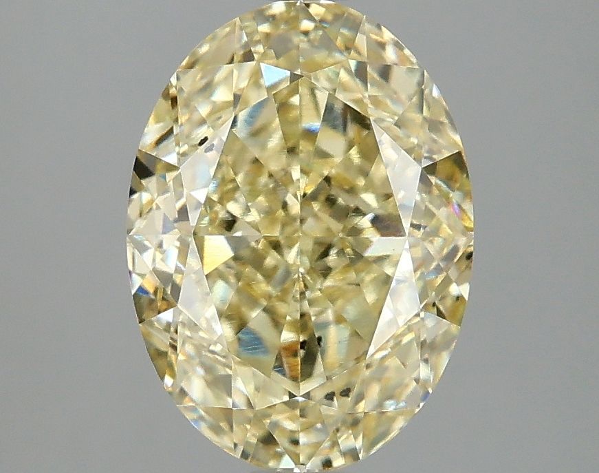 3.08 ct. oval Lab Grown Diamond front image