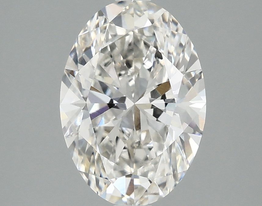 2.08 ct. oval Lab Grown Diamond front image