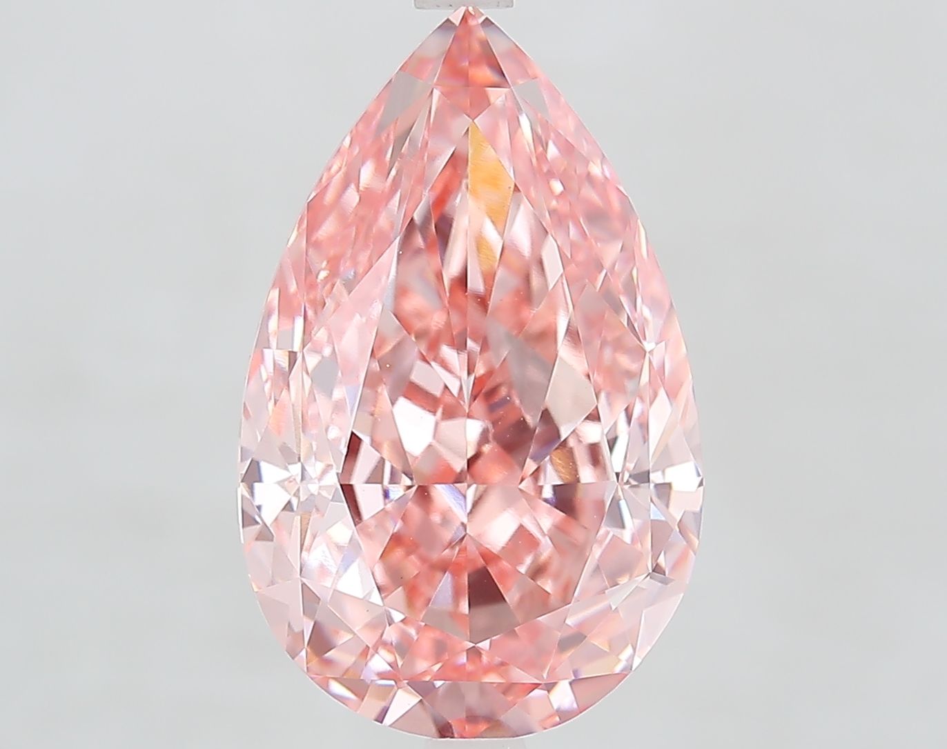 8.08 ct. pear Lab Grown Diamond front image